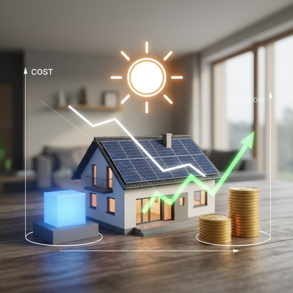 Cena sončne elektrarne z baterijo: Kdaj se naložba povrne?
