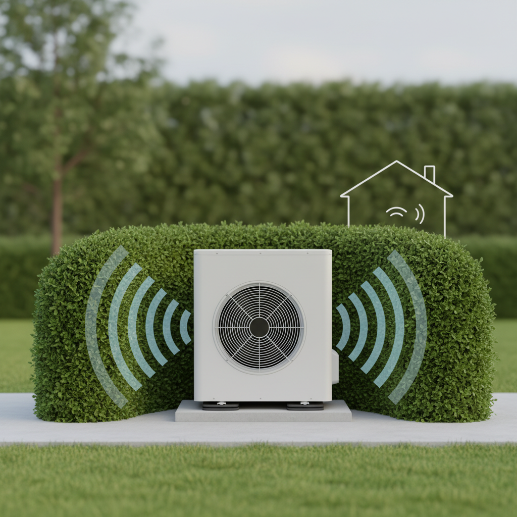 Hrup toplotne črpalke: Kako se izogniti sporom s sosedi?