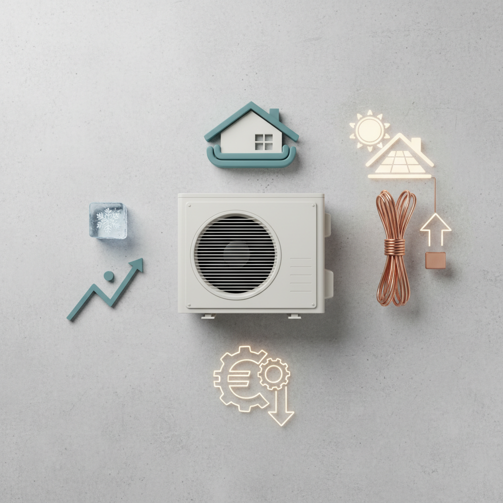 Poraba toplotne črpalke pozimi: Kako znižati visoke račune?