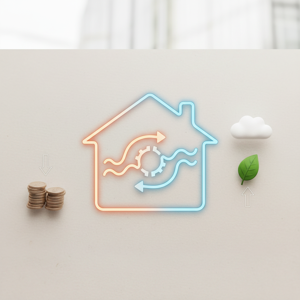 Rekuperacija: Manjši stroški ogrevanja in svež zrak