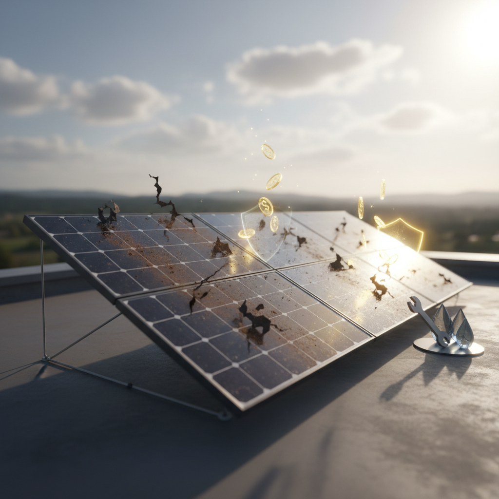 Vzdrževanje sončnih elektrarn: Zakaj je nujno in cena